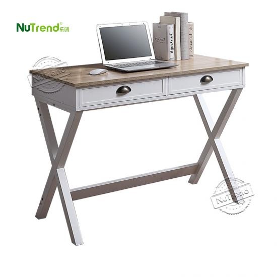 Großhandel weiß moderner einfacher Home-Office-Schreibtisch aus Holz mit Speicheranbieter China