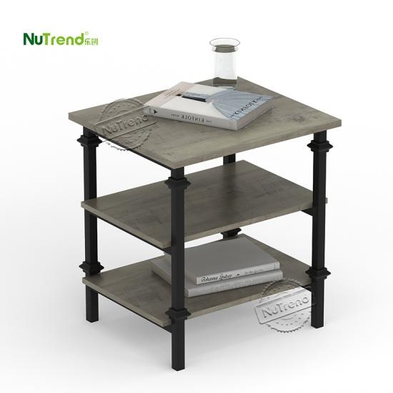 wholesale wood top square end table furniture factory